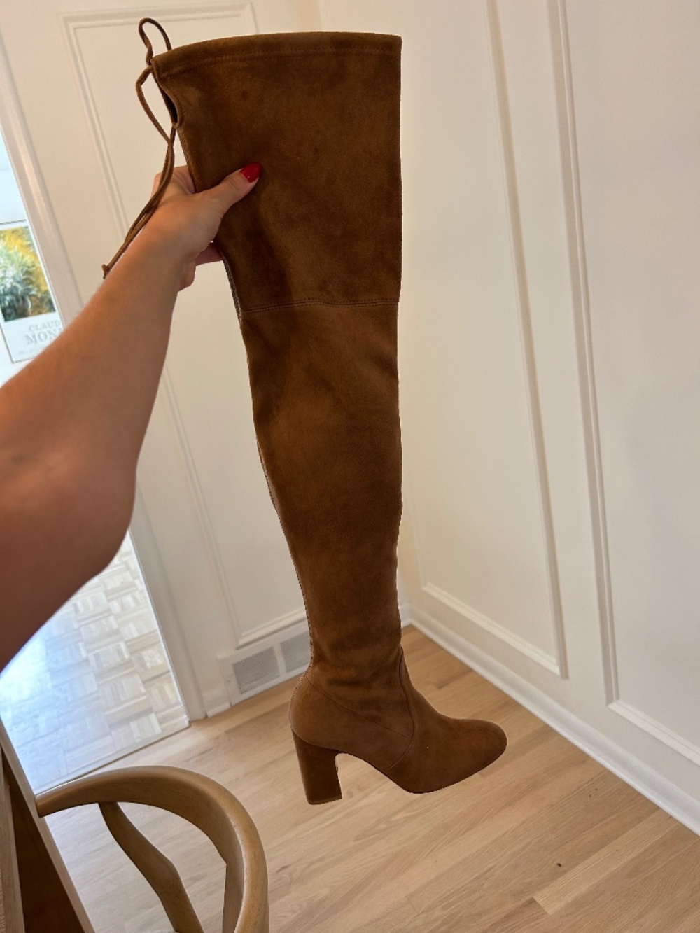Stuart weitzman brown over the knee boot